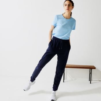 Lacoste SPORT Tennis Fleece Trackpants Dámské - Trekingové Kalhoty Tmavě Blankyt Blankyt | CZ-4Q3vLr